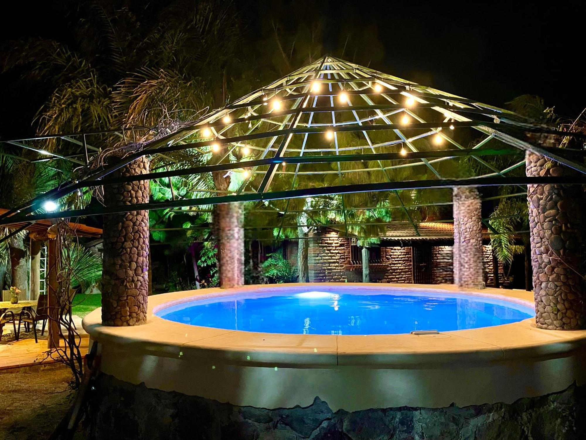 Cabana Magnolias Con Albercajacuzzi Tequisquiapan Eksteriør billede