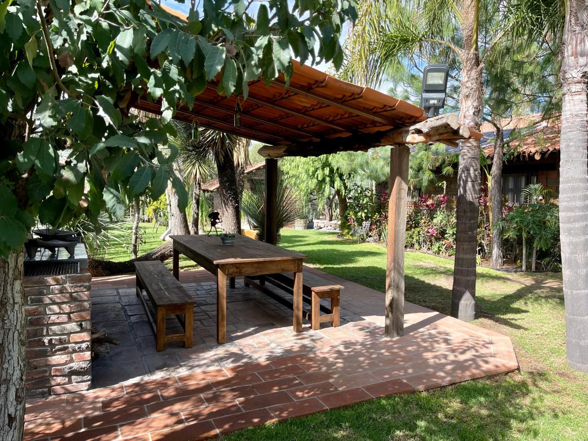 Cabana Magnolias Con Albercajacuzzi Tequisquiapan Eksteriør billede