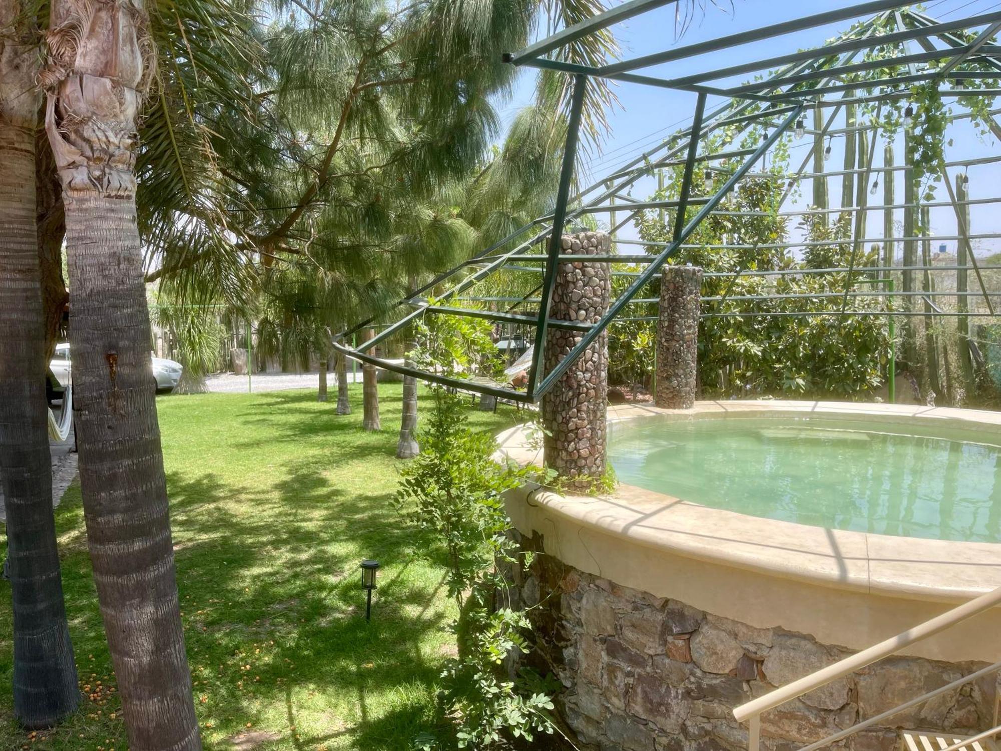 Cabana Magnolias Con Albercajacuzzi Tequisquiapan Eksteriør billede