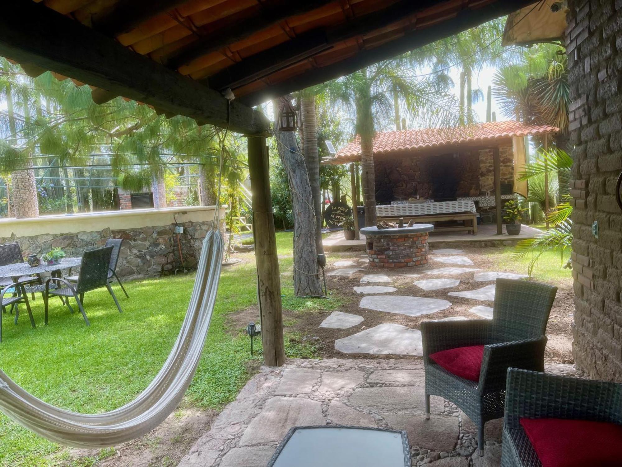 Cabana Magnolias Con Albercajacuzzi Tequisquiapan Eksteriør billede
