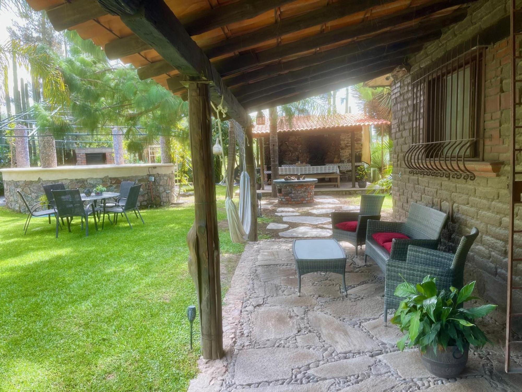 Cabana Magnolias Con Albercajacuzzi Tequisquiapan Eksteriør billede