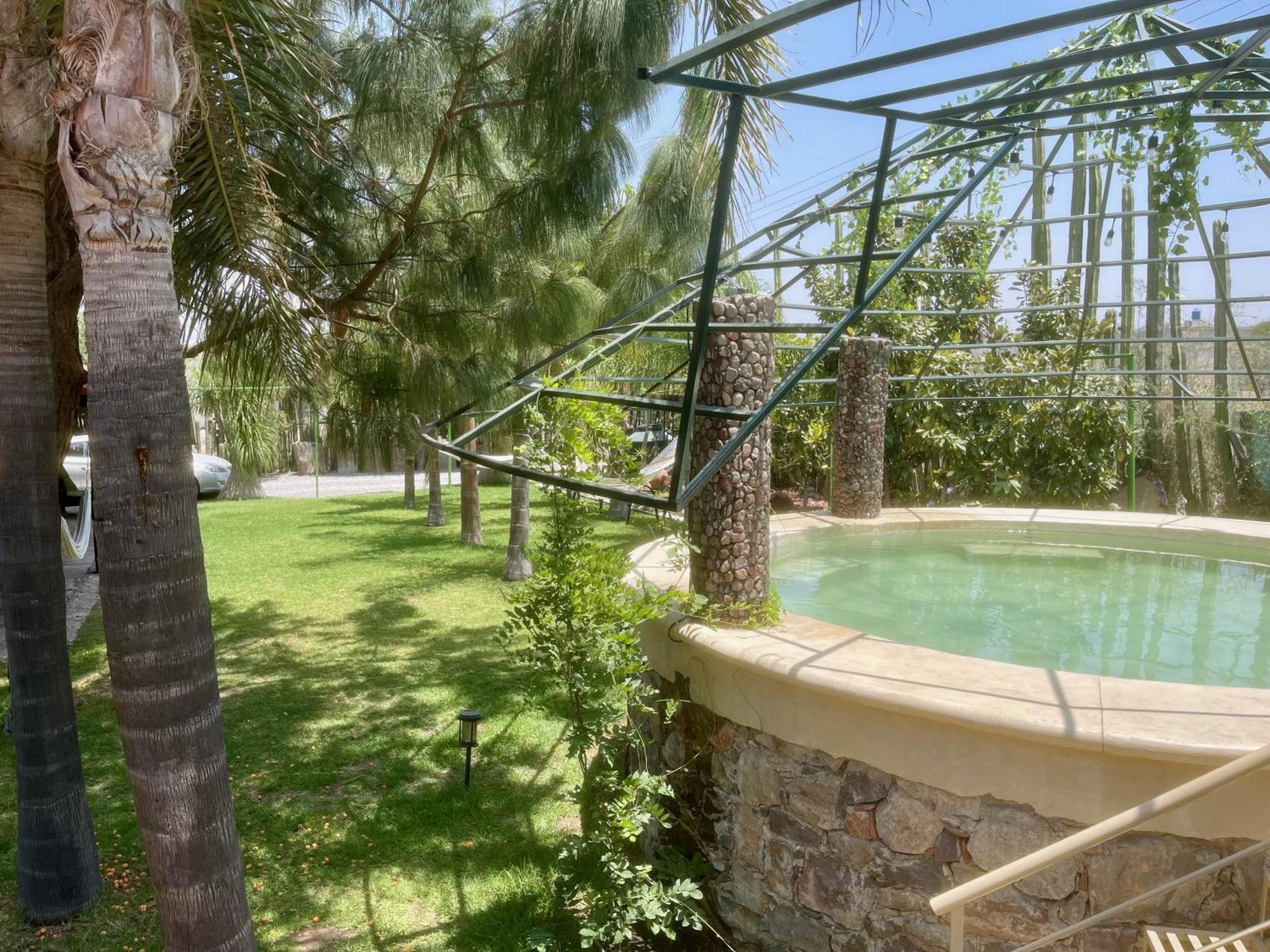 Cabana Magnolias Con Albercajacuzzi Tequisquiapan Eksteriør billede