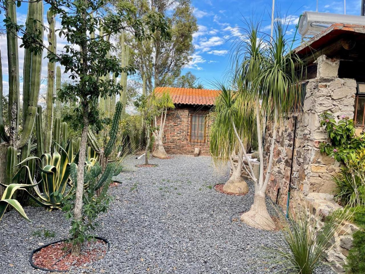 Cabana Magnolias Con Albercajacuzzi Tequisquiapan Eksteriør billede