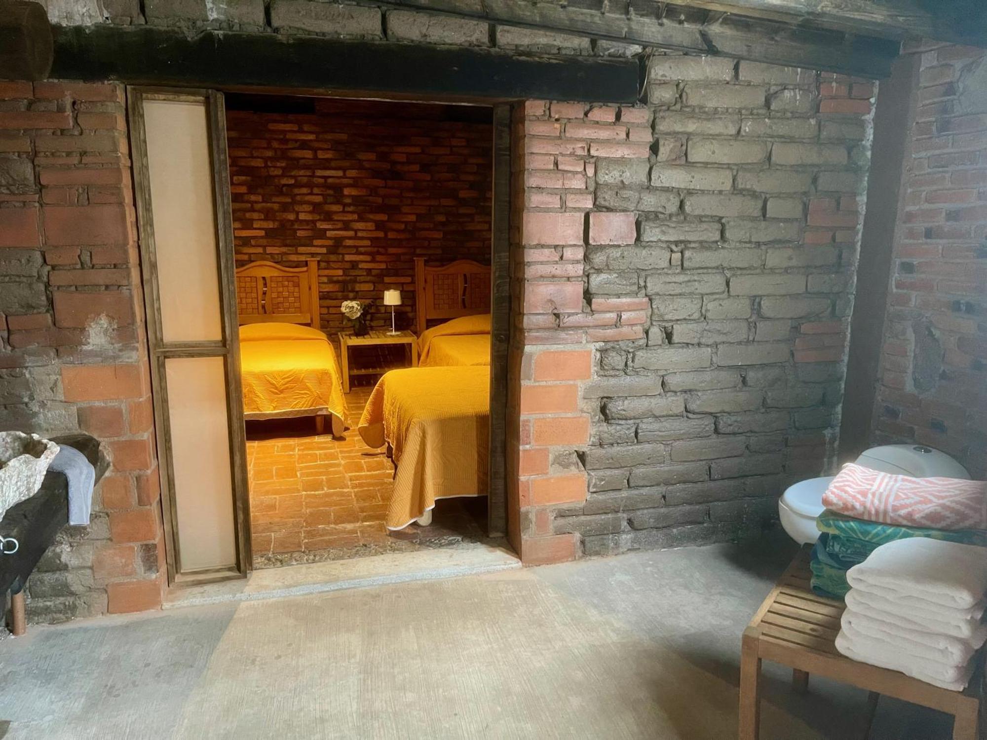 Cabana Magnolias Con Albercajacuzzi Tequisquiapan Eksteriør billede