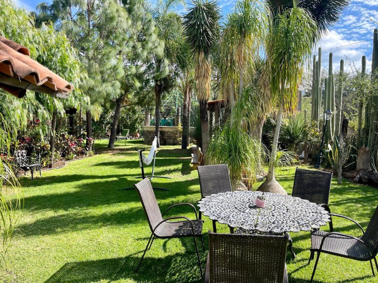 Cabana Magnolias Con Albercajacuzzi Tequisquiapan Eksteriør billede